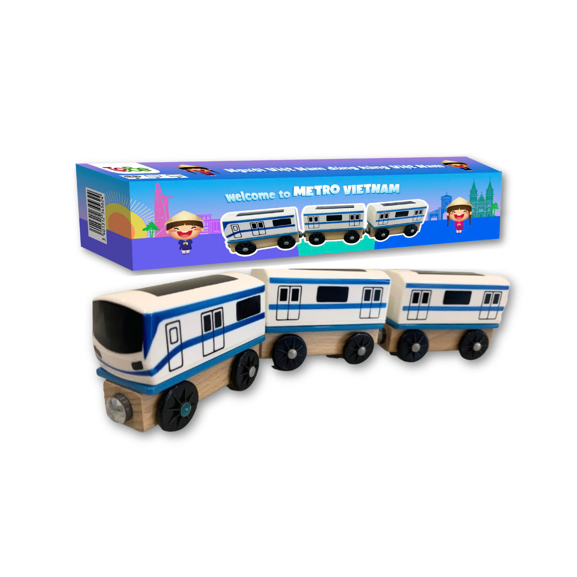 Mô Hình Tàu Metro Sài Gòn (Giá đã bao gồm VAT)